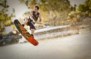 Wakeboarding on the Murray River